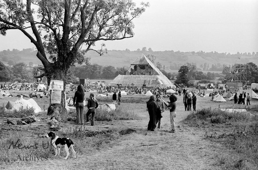 Glastonbury Festival and RG Jones - soaked in history